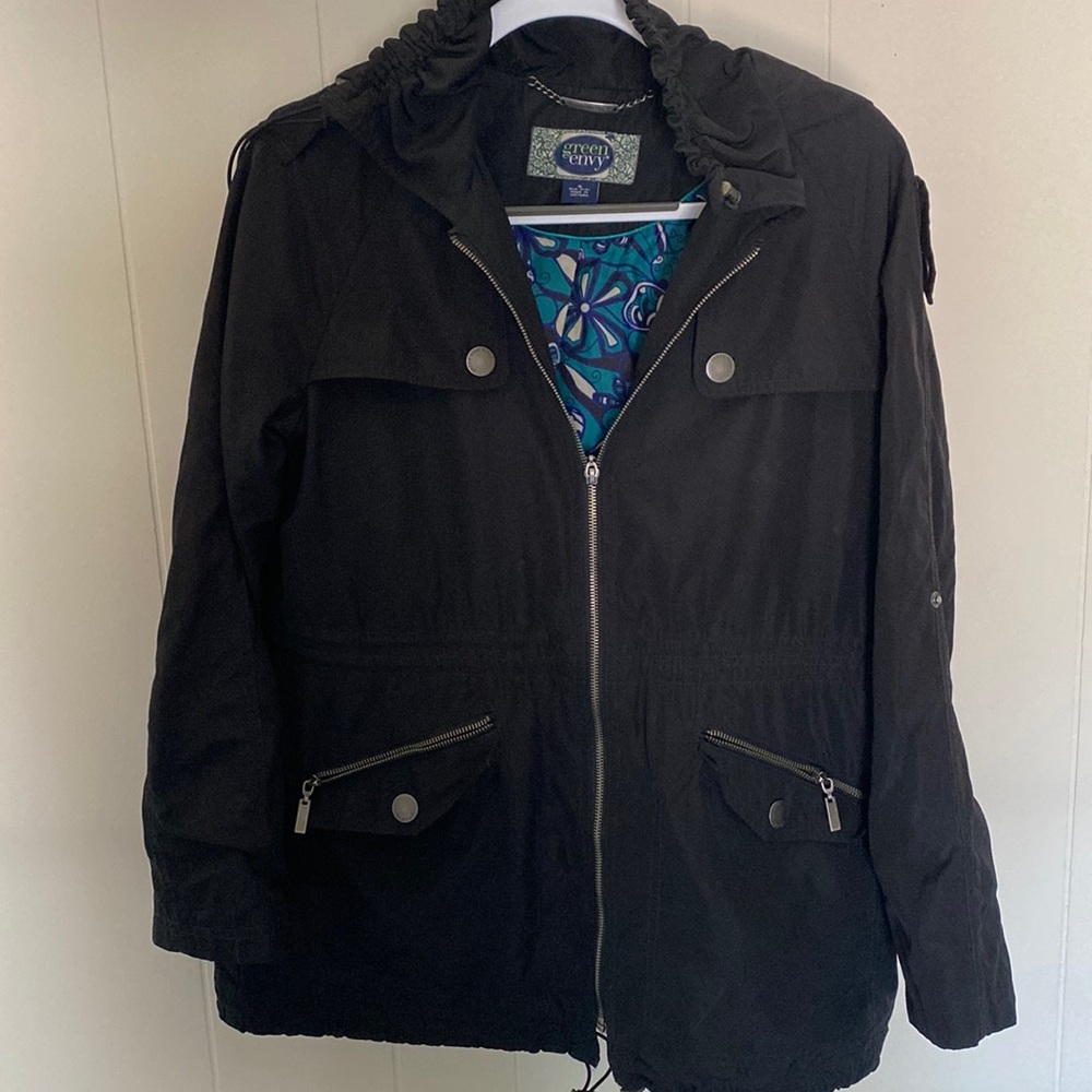 Black Rain Jacket - image 1